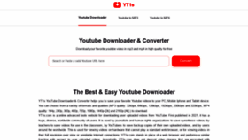 What Yt1s.yt2mp3.info website looked like in 2022 (2 years ago)