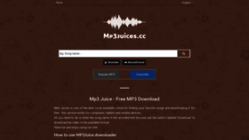 What Ytmp3juices.cc website looked like in 2022 (2 years ago)