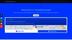 What Yumpudownload.com website looked like in 2022 (2 years ago)