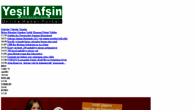 What Yesilafsin.com website looked like in 2022 (2 years ago)