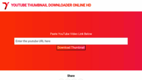 What Youtubethumbnaildownloaderonline.com website looked like in 2022 (2 years ago)