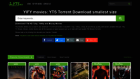 What Yifymovies.pro website looked like in 2022 (2 years ago)
