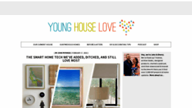 What Younghouselove.com website looked like in 2022 (2 years ago)