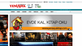 What Yeniasya.com.tr website looked like in 2022 (2 years ago)