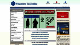 What Ycseonline.org website looked like in 2022 (2 years ago)