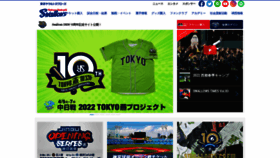 What Yakult-swallows.co.jp website looked like in 2022 (2 years ago)