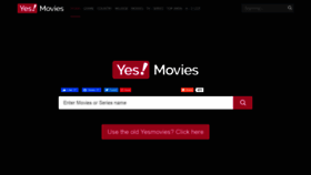 What Yesmovies.vc website looked like in 2022 (2 years ago)