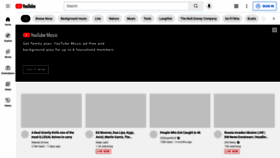 What Youtube.fr website looked like in 2022 (2 years ago)
