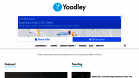 What Yoodley.com website looked like in 2022 (2 years ago)