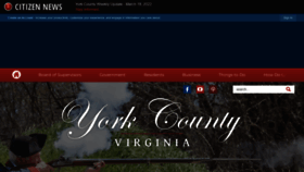What Yorkcounty.gov website looked like in 2022 (3 years ago)