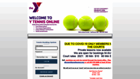 What Ytennisonline.org website looked like in 2022 (2 years ago)