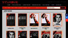 What Yts-movie.cc website looked like in 2022 (2 years ago)