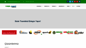 What Yesilmaviyazilim.com.tr website looked like in 2022 (1 year ago)