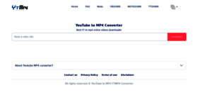 What Ytmp4converter.com website looked like in 2022 (1 year ago)