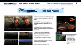 What Yaktrinews.com website looked like in 2022 (3 years ago)