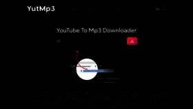 What Yutmp3.com website looked like in 2022 (1 year ago)