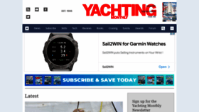 What Yachtingmonthly.com website looked like in 2022 (1 year ago)