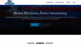 What Yourswimlog.com website looked like in 2022 (1 year ago)