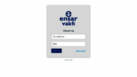 What Yonetim.ensar.org website looked like in 2022 (1 year ago)