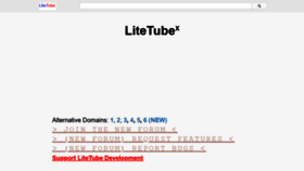What Yt.dorper.me website looked like in 2022 (1 year ago)