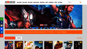 What Yomovies.pics website looked like in 2022 (1 year ago)