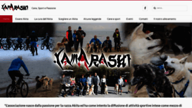 What Yamarashi.it website looked like in 2022 (1 year ago)