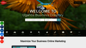 What Yellow.ug website looked like in 2022 (1 year ago)