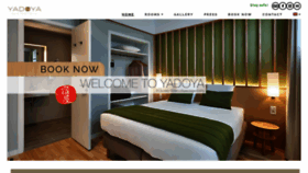 What Yadoyahotel.be website looked like in 2022 (1 year ago)