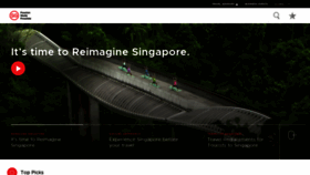 What Yoursingapore.com website looked like in 2022 (1 year ago)