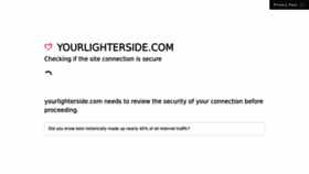 What Yourlighterside.com website looked like in 2022 (1 year ago)