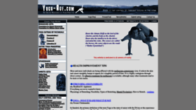 What Yoga-age.com website looked like in 2022 (2 years ago)