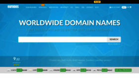 What Yourdomainname.com website looked like in 2022 (1 year ago)