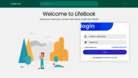 What Ybnny.life website looked like in 2022 (1 year ago)