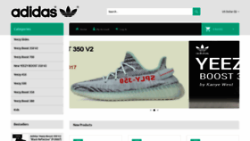 What Yeezy-slides.org website looked like in 2022 (1 year ago)