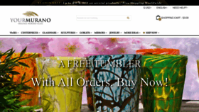 What Yourmurano.com website looked like in 2022 (1 year ago)
