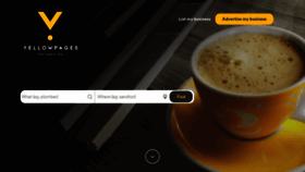 What Yellowpages.co.za website looked like in 2022 (2 years ago)