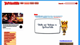 What Yopriceville.com website looked like in 2022 (1 year ago)