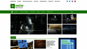 What Yesilist.com website looked like in 2022 (1 year ago)