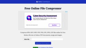 What Youcompress.com website looked like in 2022 (1 year ago)