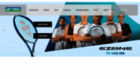 What Yonex.com website looked like in 2022 (1 year ago)