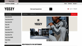 What Yeezy350v2s.us website looked like in 2022 (1 year ago)