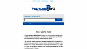 What Ytmp3.mobi website looked like in 2022 (1 year ago)