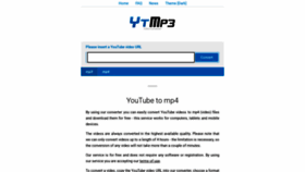 What Ytmp3.plus website looked like in 2022 (1 year ago)
