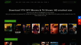 What Ytstvmovies.co website looked like in 2022 (1 year ago)