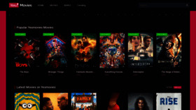 What Yesmovies123.me website looked like in 2022 (1 year ago)