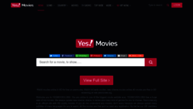 What Yesmovies.org website looked like in 2022 (1 year ago)