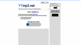 What Ytmp3.net website looked like in 2022 (1 year ago)