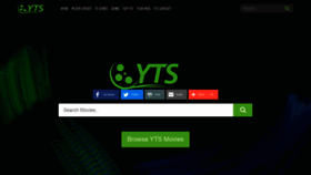 What Yts.land website looked like in 2022 (1 year ago)