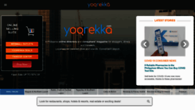 What Yoorekka.com website looked like in 2022 (1 year ago)