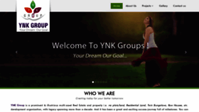 What Ynkgroups.com website looked like in 2022 (1 year ago)
